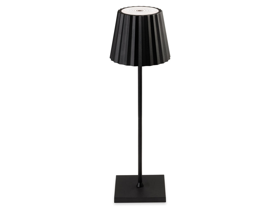 Koko LED Rechargeable Table Lamp - Black - Indoor/Outdoor Use