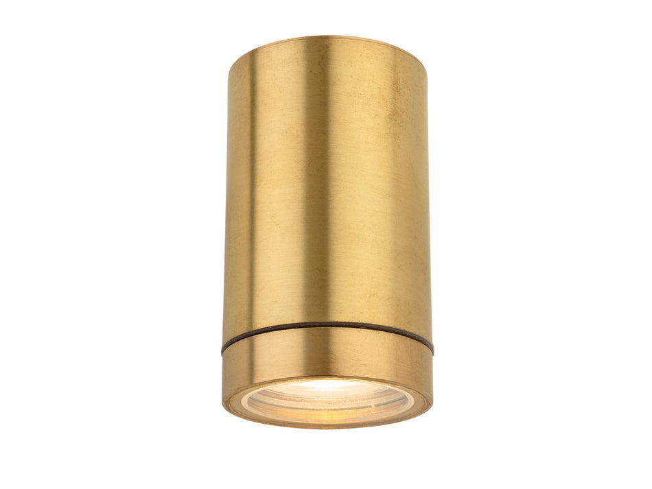 Nautic Single Outdoor Wall Light - Solid Brass