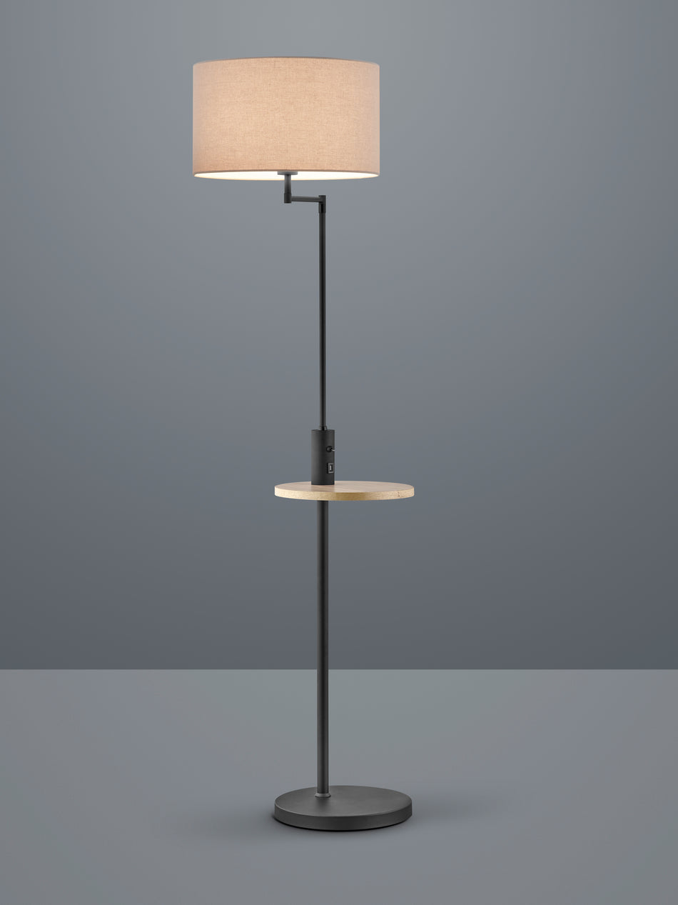CLAAS Floor Lamp with USB Charging Port