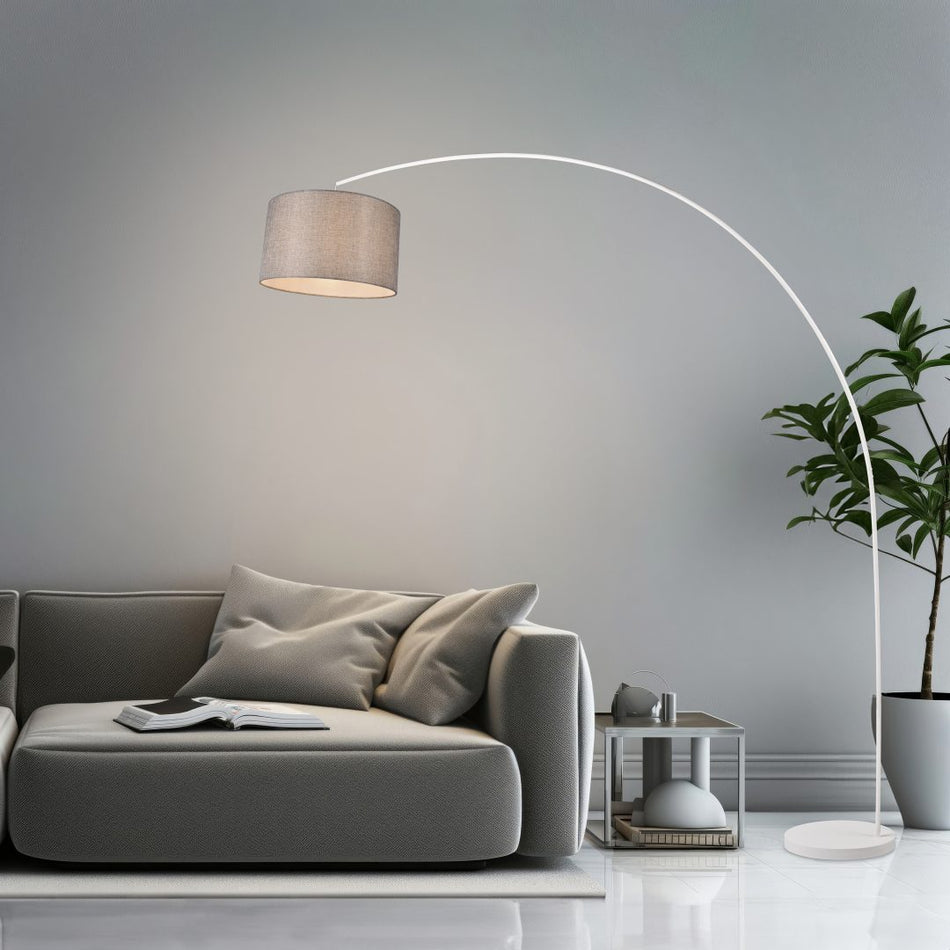 MANSUR Arched Floor Lamp