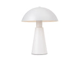 Crown Table Lamp - Art Deco Style, Brass, Black or White