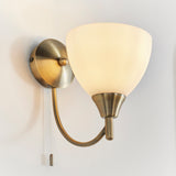 ENDON Alton Wall Light - Antique Brass