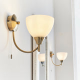 ENDON Alton Wall Light - Antique Brass