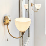 ENDON Alton Wall Light - Antique Brass