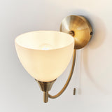 ENDON Alton Wall Light - Antique Brass