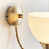 ENDON Alton Wall Light - Antique Brass