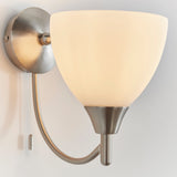 ENDON Alton Wall Light - Satin Chrome