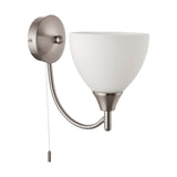 ENDON Alton Wall Light - Satin Chrome