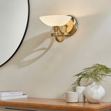 ENDON Cagney Wall Light - Antique Brass