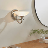 ENDON Cagney Wall Light - Satin Chrome