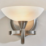 ENDON Cagney Wall Light - Satin Chrome