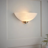 ENDON Welles Wall Light - Antique Brass