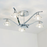 ENDON Langella 5Lt Semi Flush