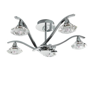 ENDON Langella 5Lt Semi Flush