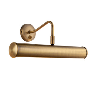 ENDON Turner 2Lt 355mm Wall Light - Antique Brass