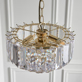 ENDON Fargo 3Lt Small Pendant - Brass