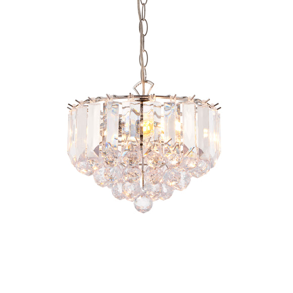 ENDON Fargo 3Lt Small Pendant - Chrome