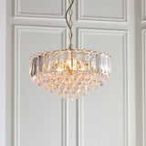 ENDON Fargo 6Lt Pendant - Brass