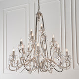 INTERIORS 1900 Oksana Nickel 21Lt Pendant & Black Shades