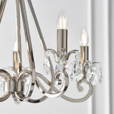 INTERIORS 1900 Oksana Nickel 5Lt Pendant