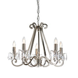 INTERIORS 1900 Oksana Nickel 5Lt Pendant