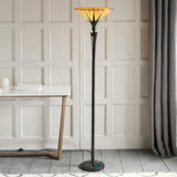 TIFFANY Dark Star Uplighter Floor Lamp