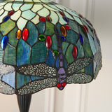 TIFFANY Dragonfly Blue Floor Lamp