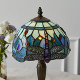 TIFFANY Dragonfly Blue Mini Table Lamp