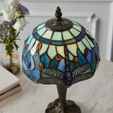 TIFFANY Dragonfly Blue Mini Table Lamp