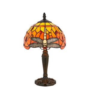 TIFFANY Dragonfly Flame Mini Table Lamp