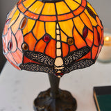 TIFFANY Dragonfly Flame Mini Table Lamp