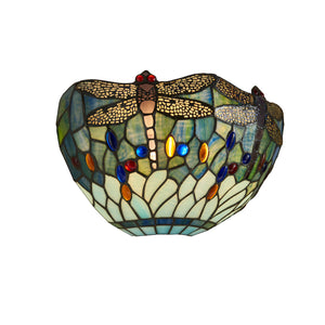 TIFFANY Dragonfly Blue Wall Light