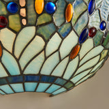 TIFFANY Dragonfly Blue Wall Light