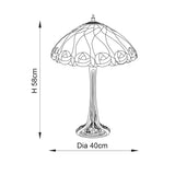 TIFFANY Hutchinson Medium Table Lamp