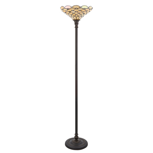 TIFFANY Pearl Uplighter Floor Lamp