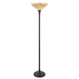 TIFFANY Pearl Uplighter Floor Lamp