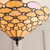 TIFFANY Pearl Medium 3Lt Semi Flush