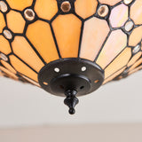 TIFFANY Pearl Medium 3Lt Semi Flush