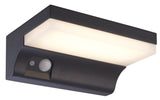 SEARCHLIGHT SOLAR Wall Light - Aluminium & Frost Polycarbonate