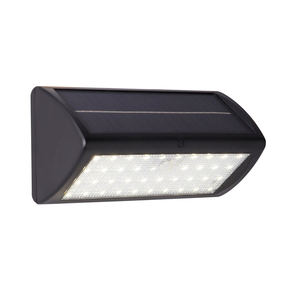 SEARCHLIGHT SOLAR Wall Light - ABS & Clear Polycarbonate