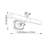 INTERIORS 1900 Winchester 20" picture light