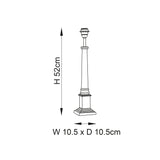 ENDON Nelson Medium Table Base