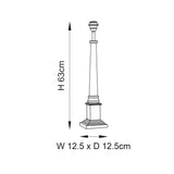 INTERIORS 1900 Nelson Large Table Base