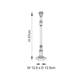 INTERIORS 1900 Canterbury Table Light Base
