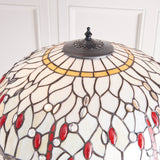 TIFFANY Dragonfly Beige Floor Lamp