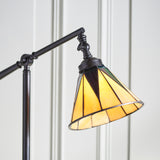 TIFFANY Dark Star Task Floor Lamp