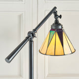 TIFFANY Dark Star Task Floor Lamp