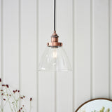 ENDON Hansen Pendant - Aged Copper