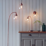 ENDON Hansen Wall Light - Aged Copper