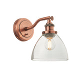 ENDON Hansen Wall Light - Aged Copper